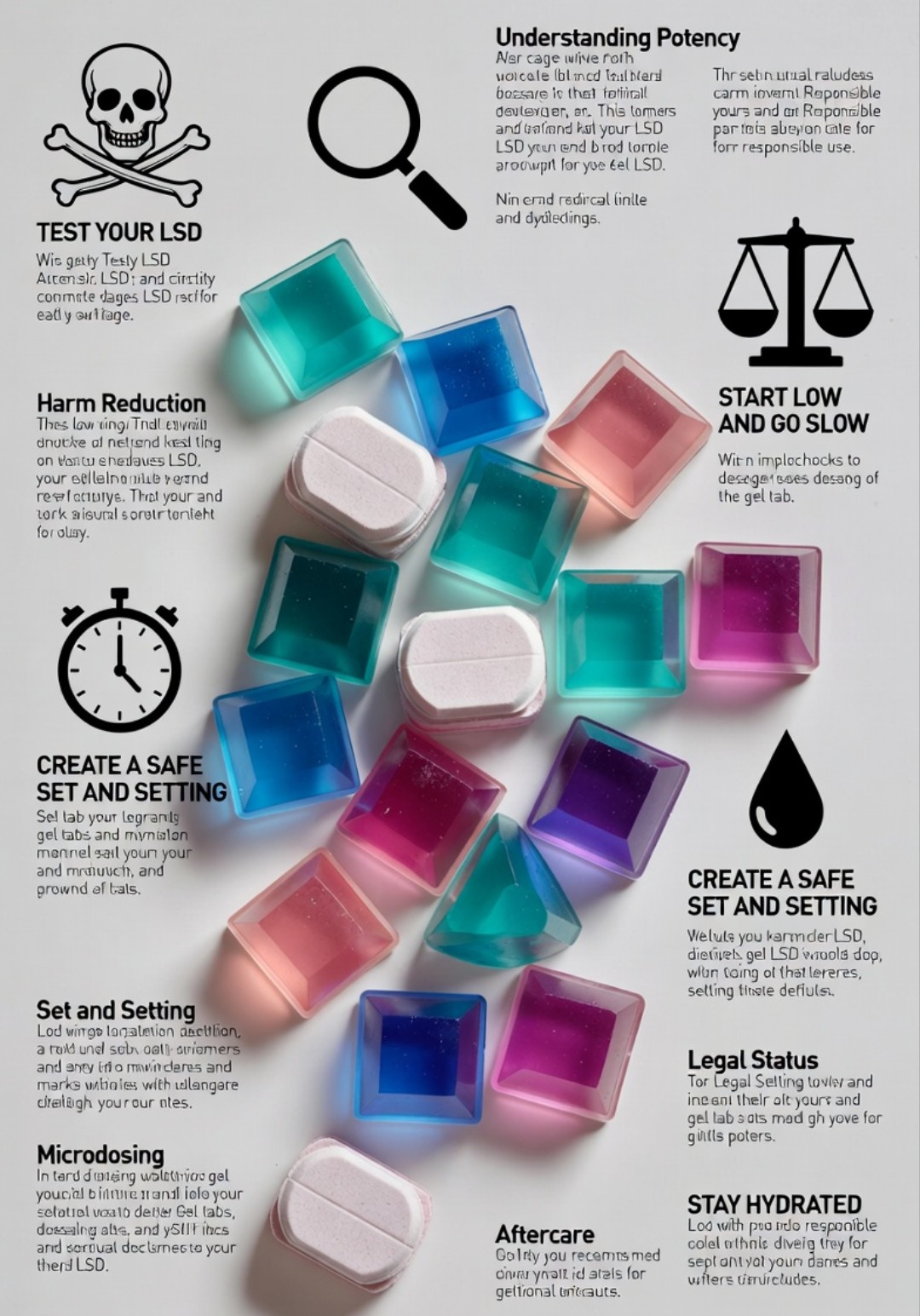 Lsd Safety LSD Gel Tabs Safety Guide: Risks, Harm Reduction & Responsible Use
