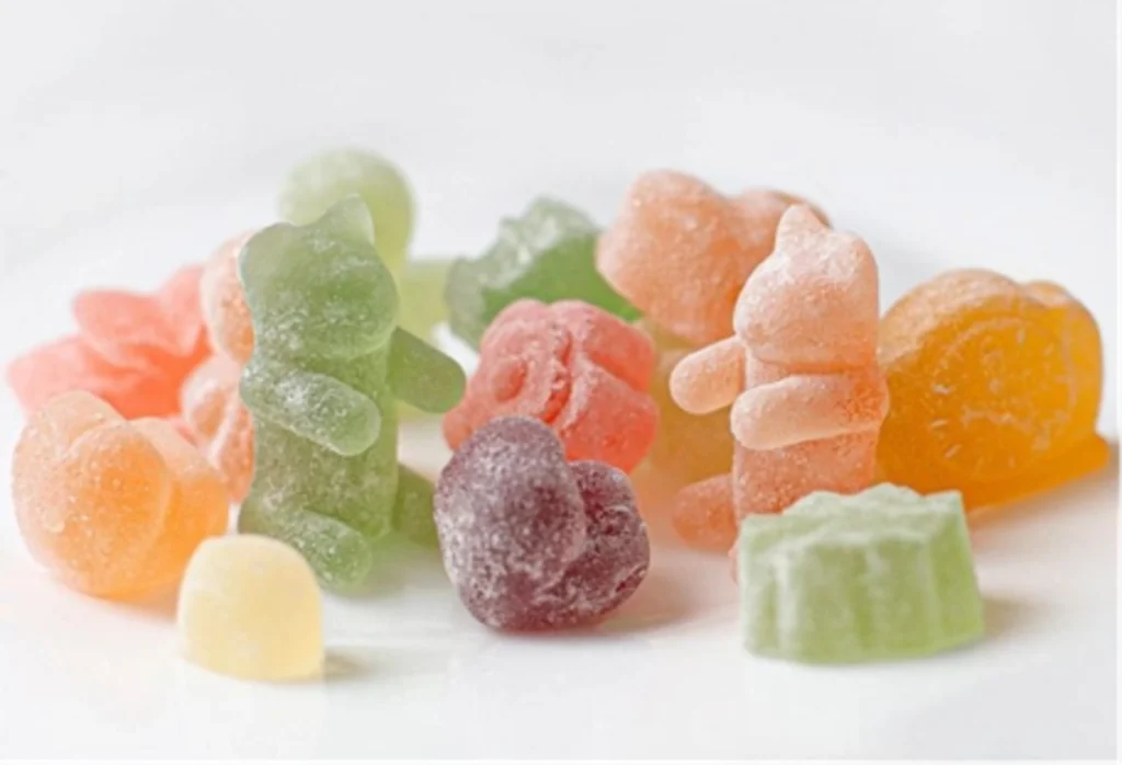 MDMA gummies ultimate guide: colorful gummy bears and assorted shapes – visual reference for effects, dosage, purity assessment, reagent testing and harm reduction