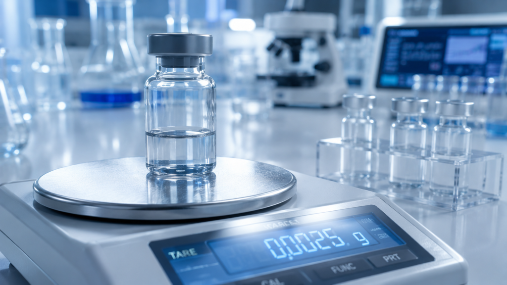 Functional Unblinding and high-precision analytical laboratory equipment used for clinical trial data integrity.
